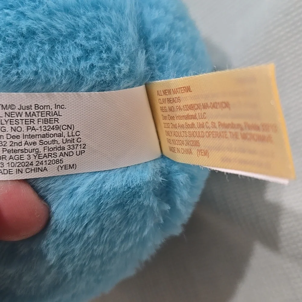 PEEPS Heatable Bunny Rabbit Plush 12